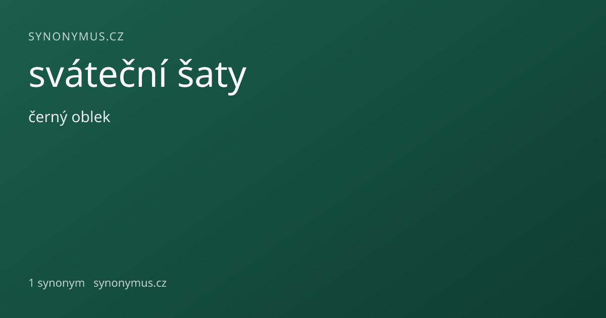 Náhled odkazu: sváteční šaty