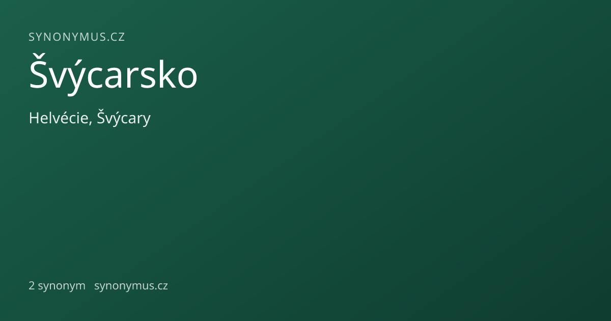 Náhled odkazu: Švýcarsko