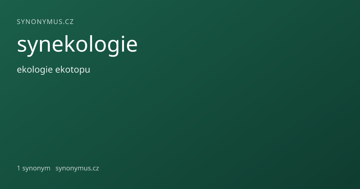 Náhled odkazu: synekologie