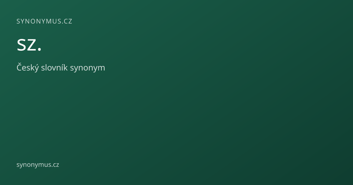 Náhled odkazu: sz.