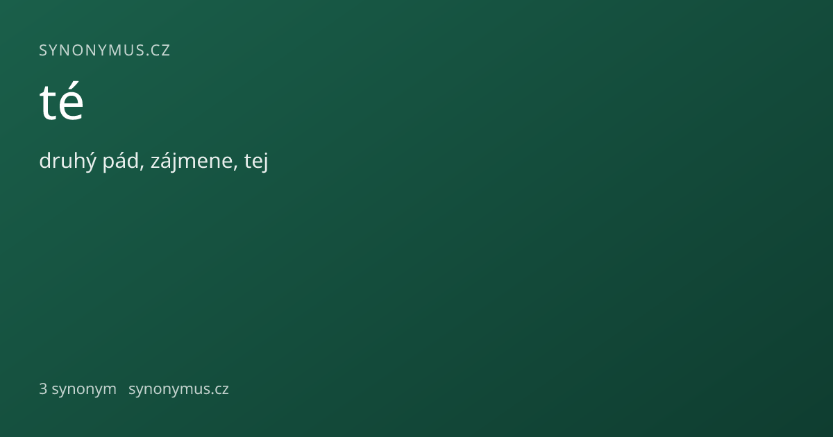 Náhled odkazu: té