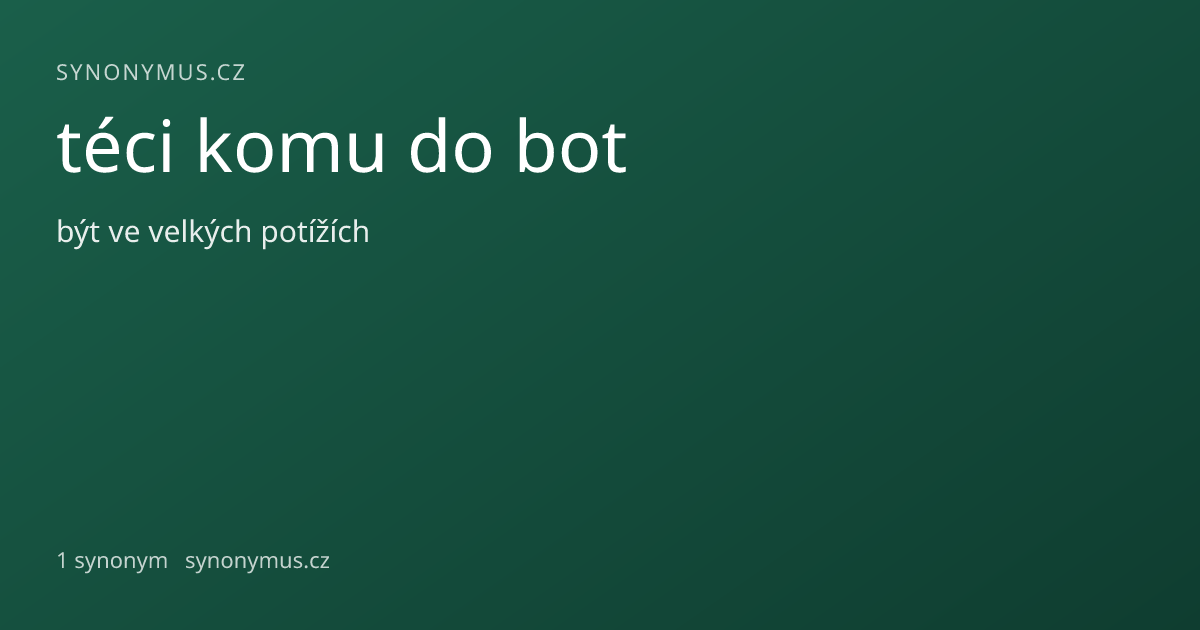 Náhled odkazu: téci komu do bot