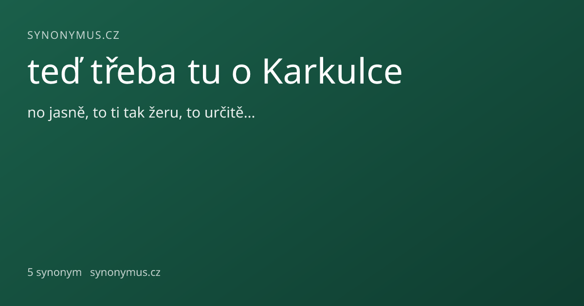 Náhled odkazu: teď třeba tu o Karkulce
