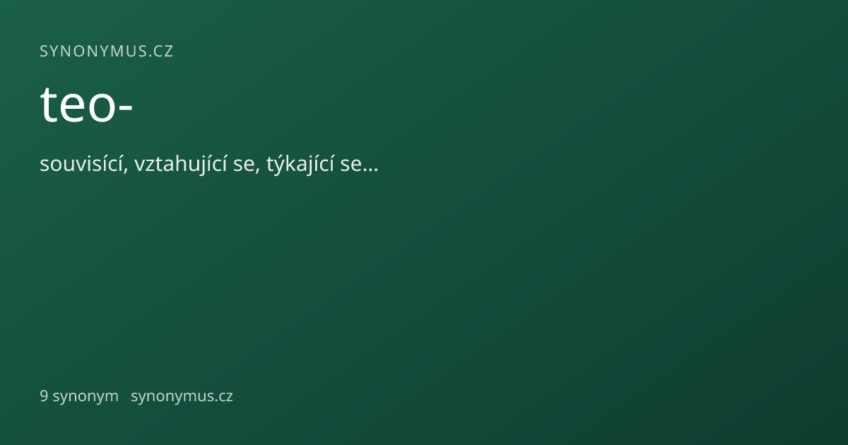 Náhled odkazu: teo-