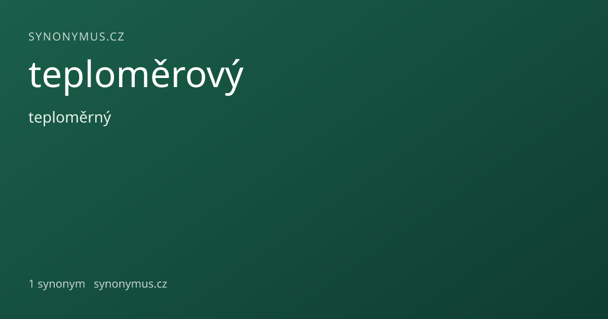 Náhled odkazu: teploměrový