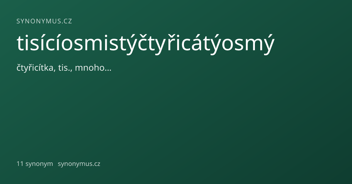Náhled odkazu: tisícíosmistýčtyřicátýosmý