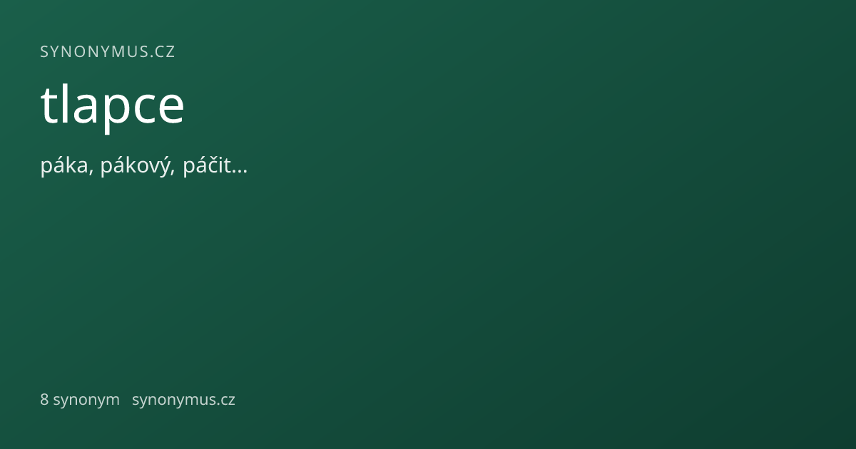 Náhled odkazu: tlapce