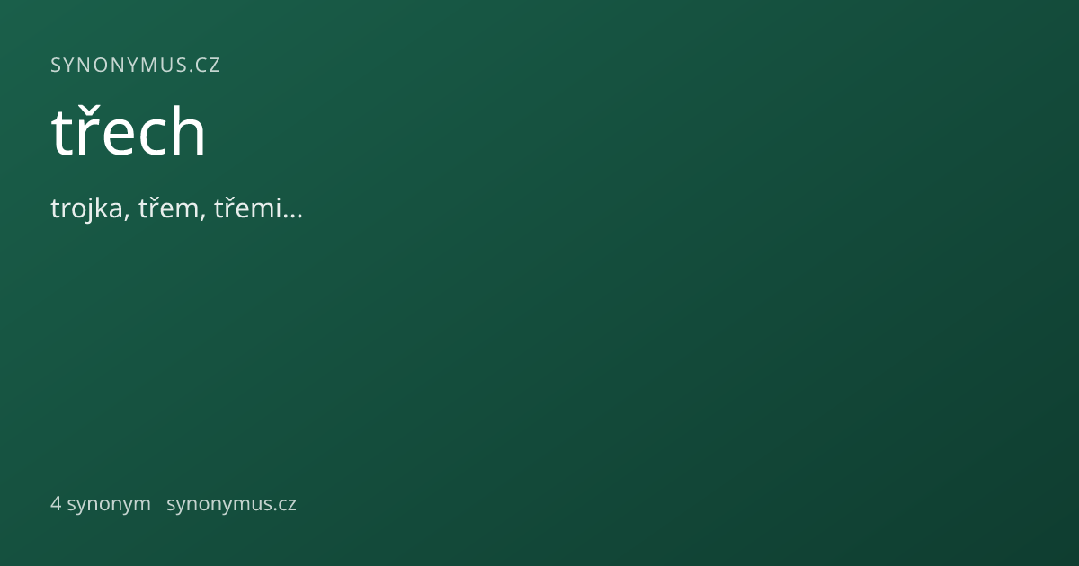 Náhled odkazu: třech