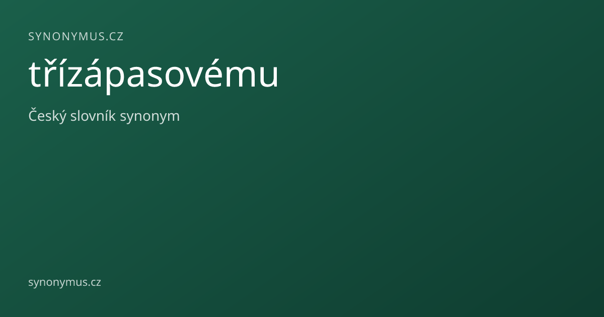 Náhled odkazu: třízápasovému
