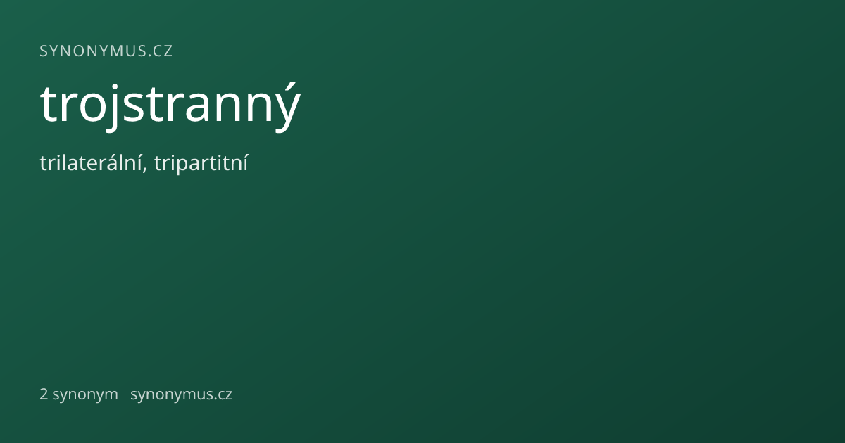 Náhled odkazu: trojstranný