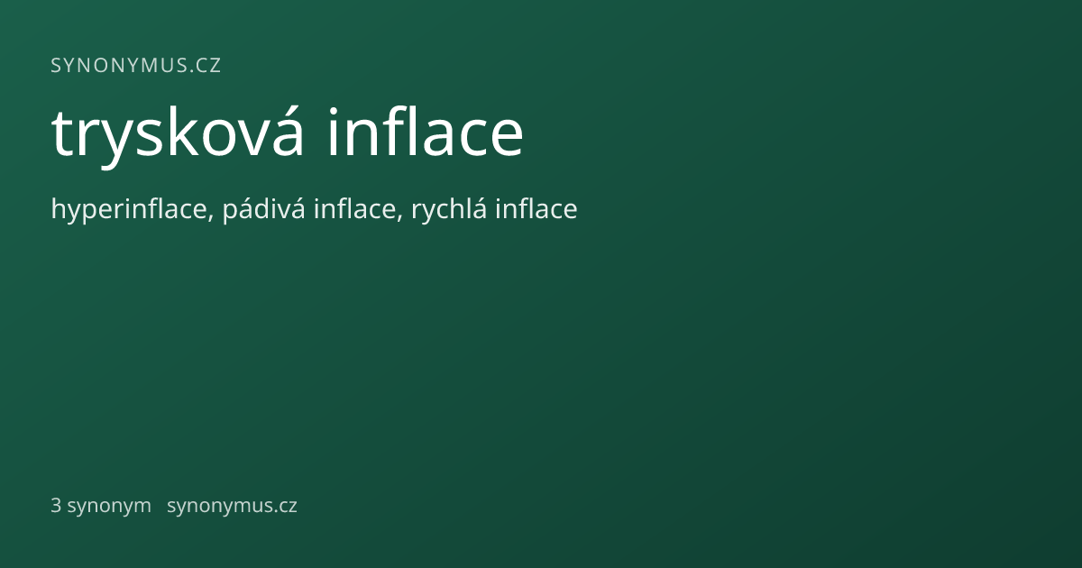Náhled odkazu: trysková inflace