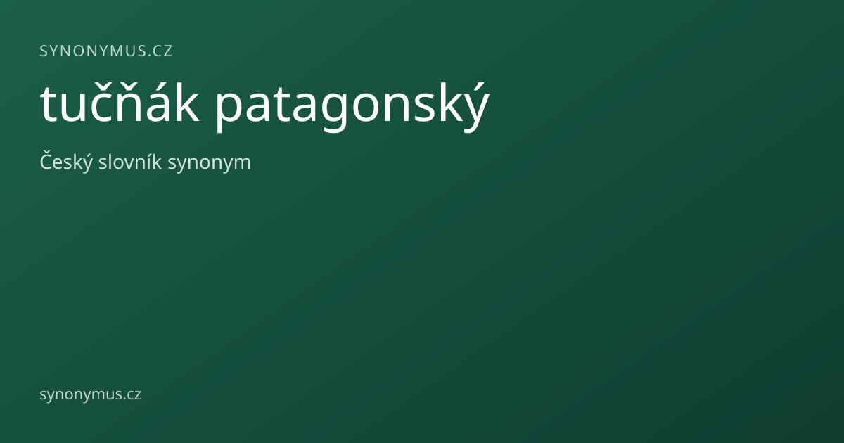 Náhled odkazu: tučňák patagonský