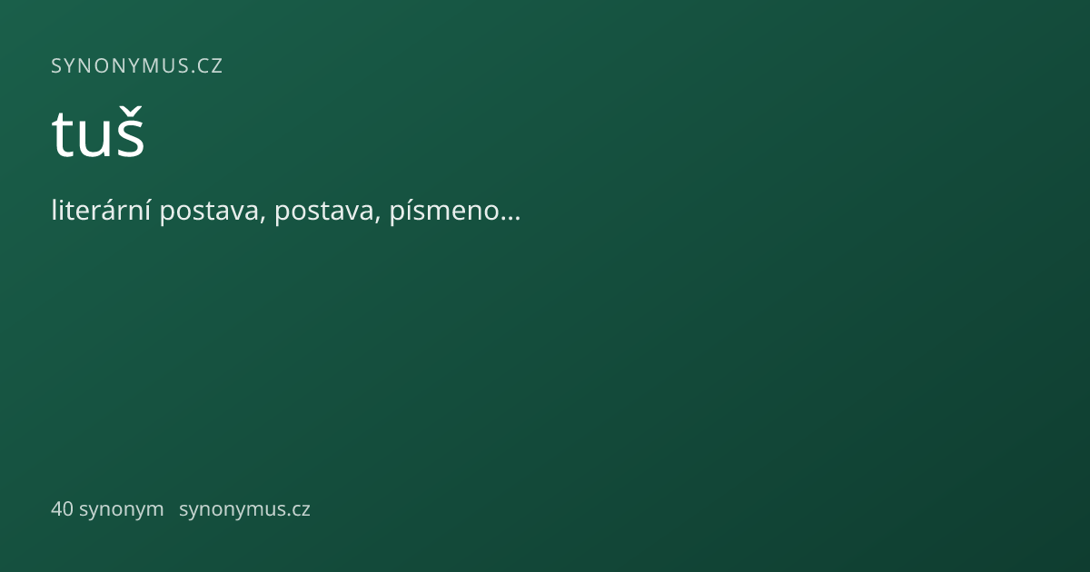Náhled odkazu: tuš