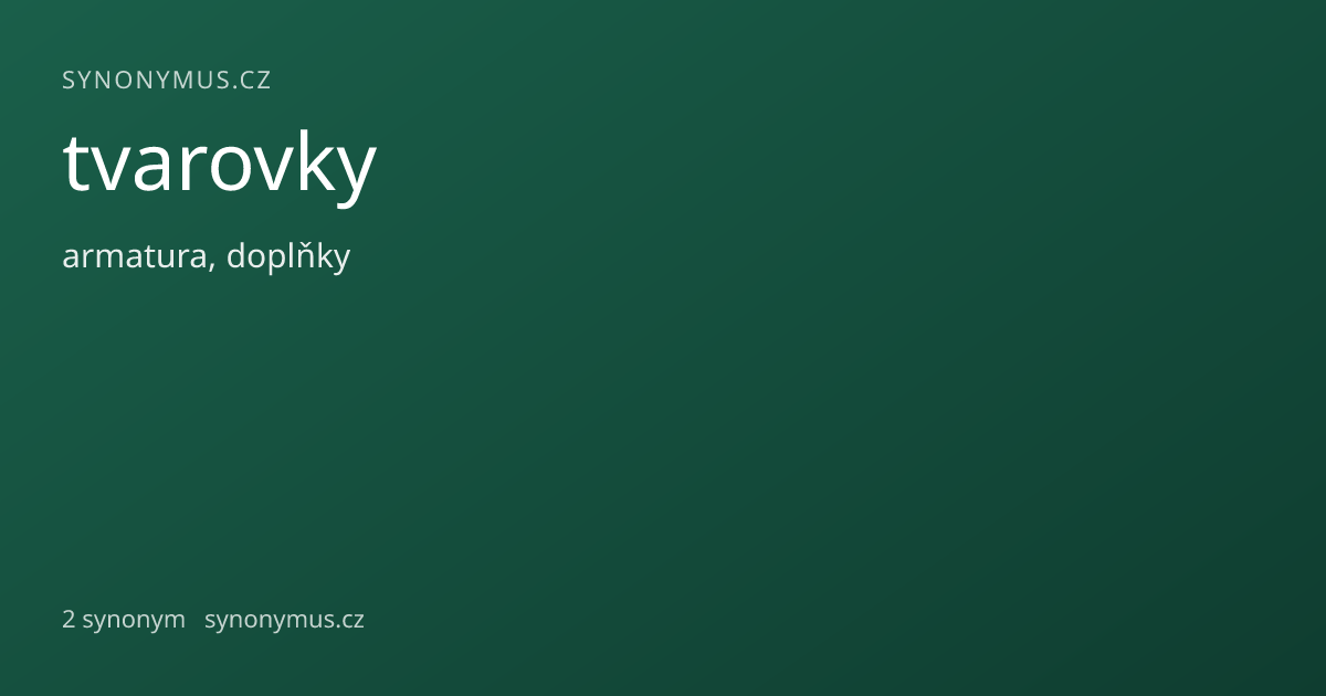 Náhled odkazu: tvarovky