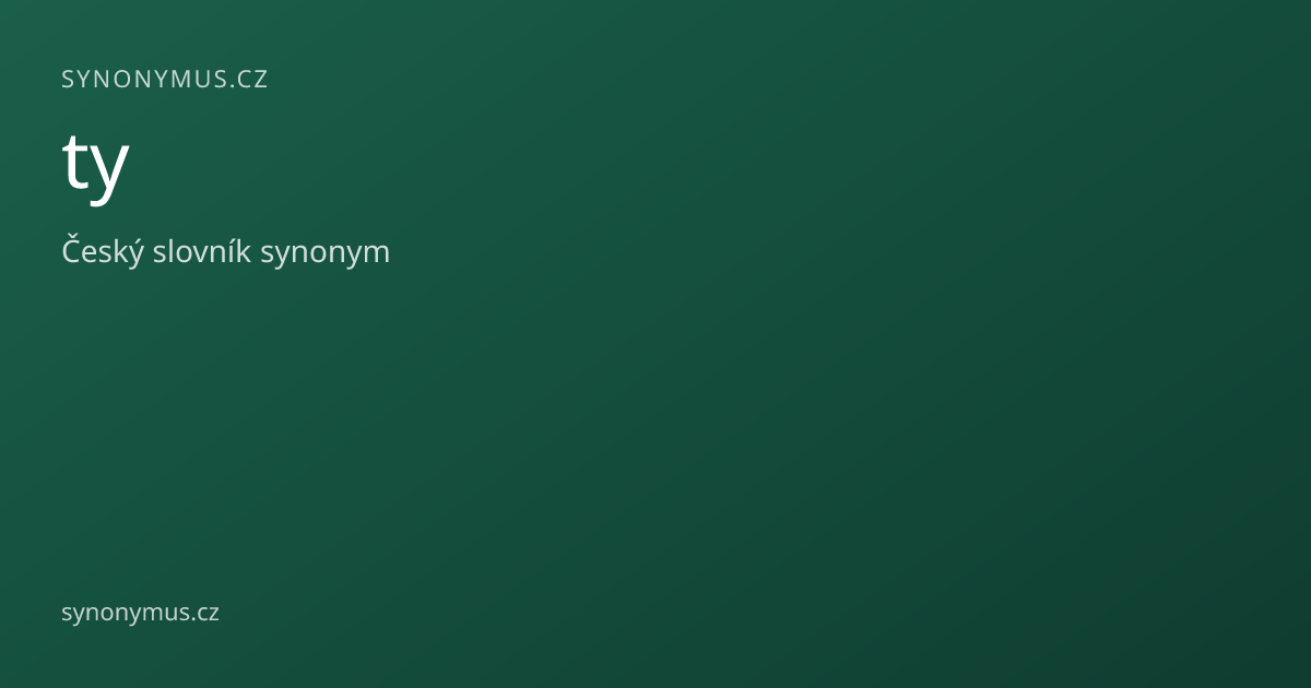 Náhled odkazu: ty