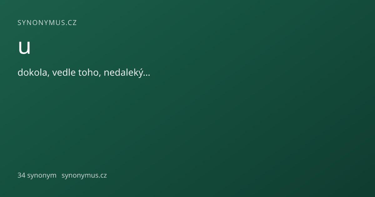 Náhled odkazu: u
