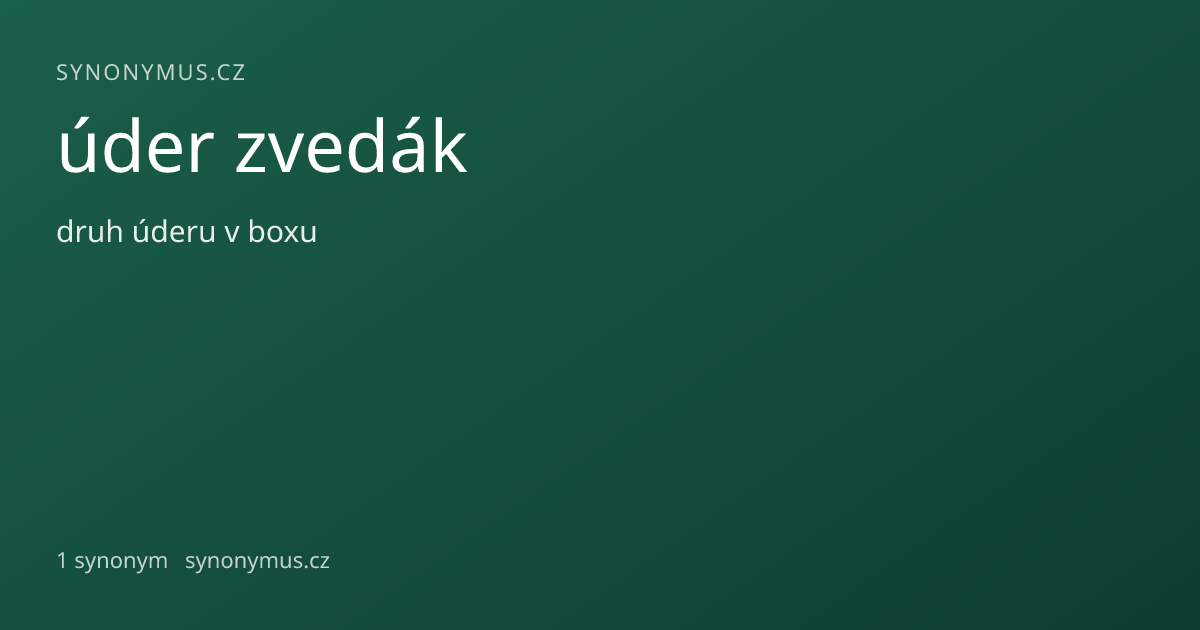 Náhled odkazu: úder zvedák
