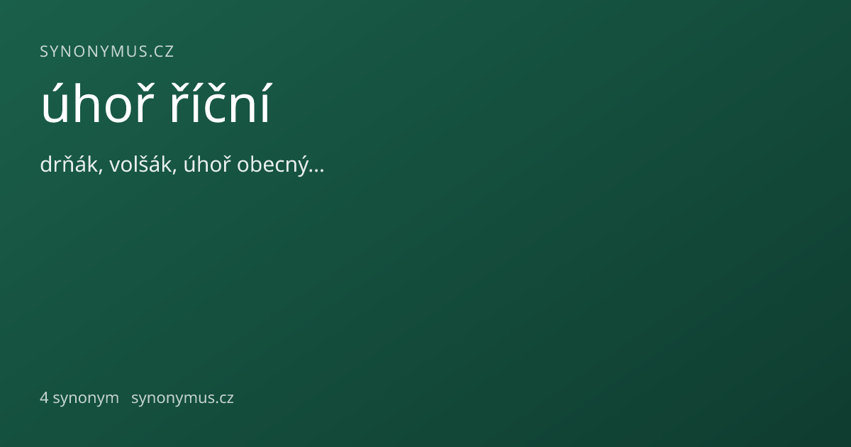 Náhled odkazu: úhoř říční