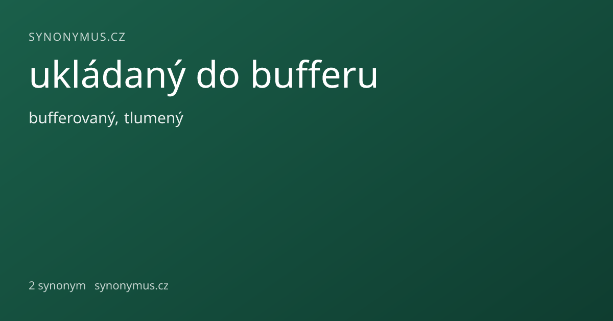 Náhled odkazu: ukládaný do bufferu