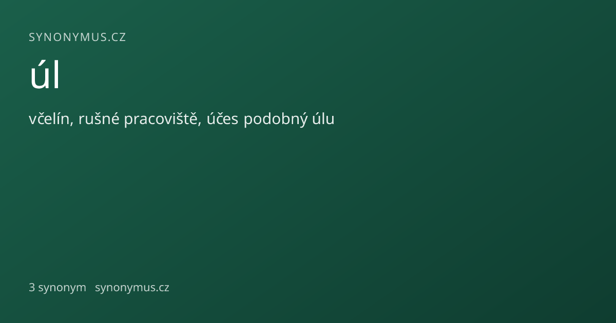Náhled odkazu: úl