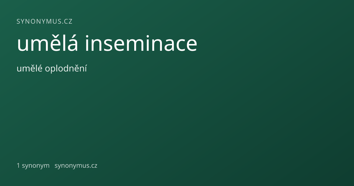 Náhled odkazu: umělá inseminace