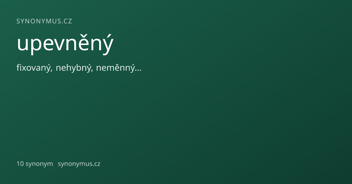 Náhled odkazu: upevněný