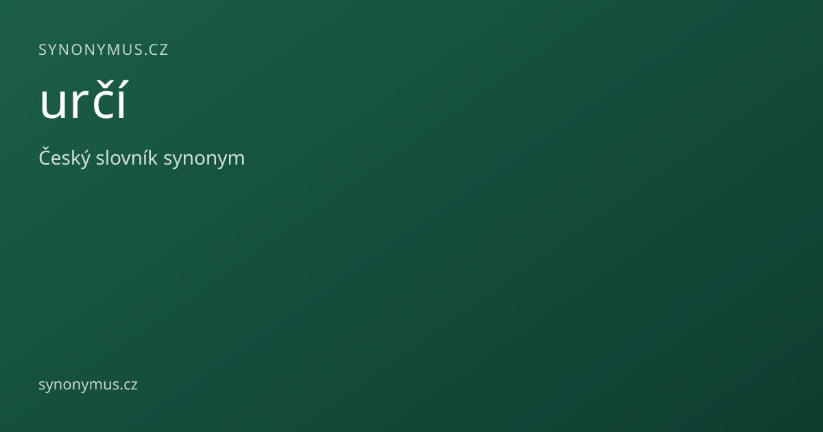 Náhled odkazu: určí