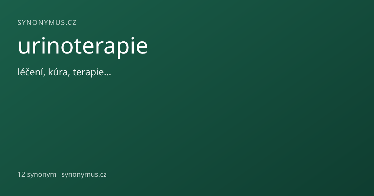 Náhled odkazu: urinoterapie