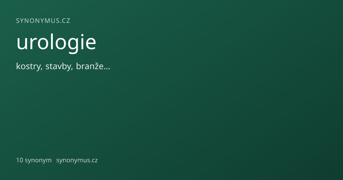 Náhled odkazu: urologie