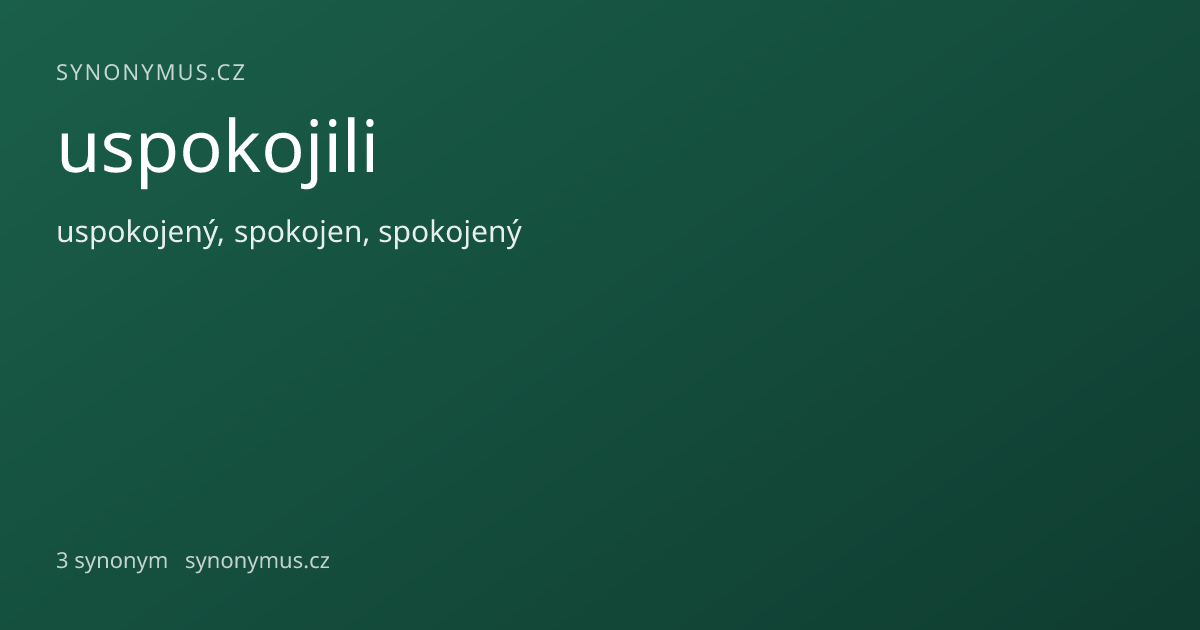 Náhled odkazu: uspokojili