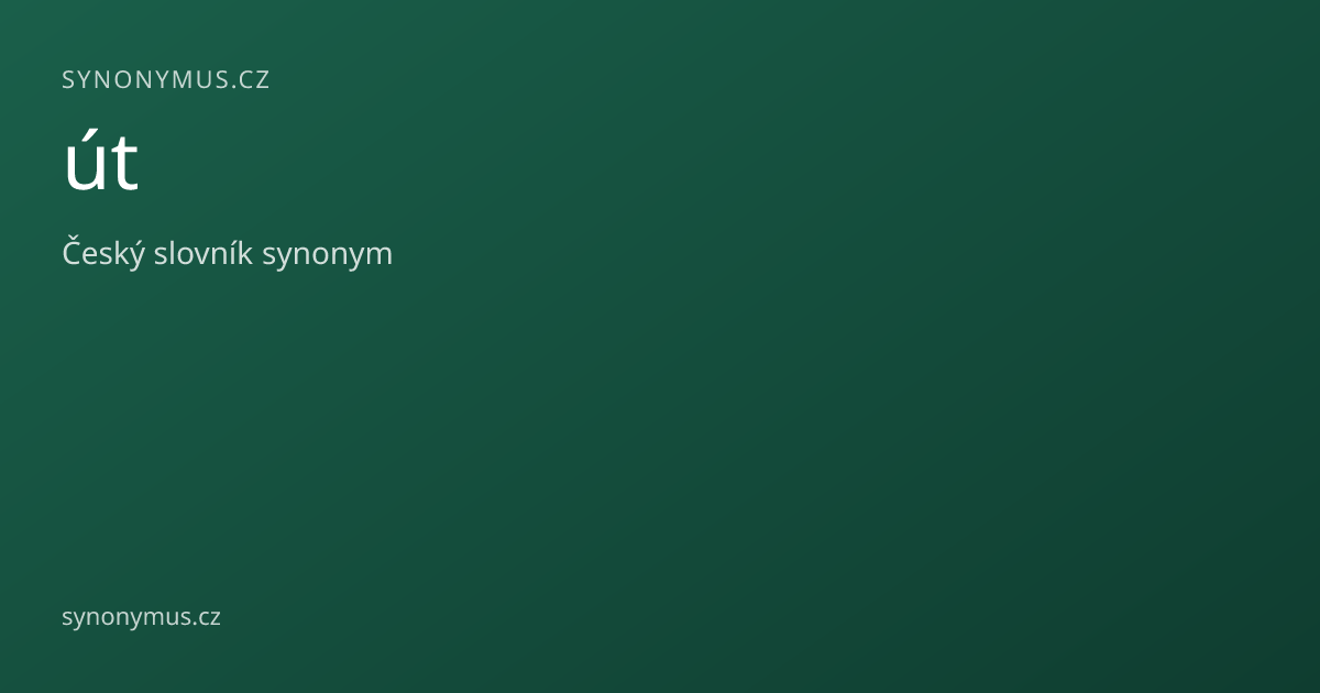 Náhled odkazu: út