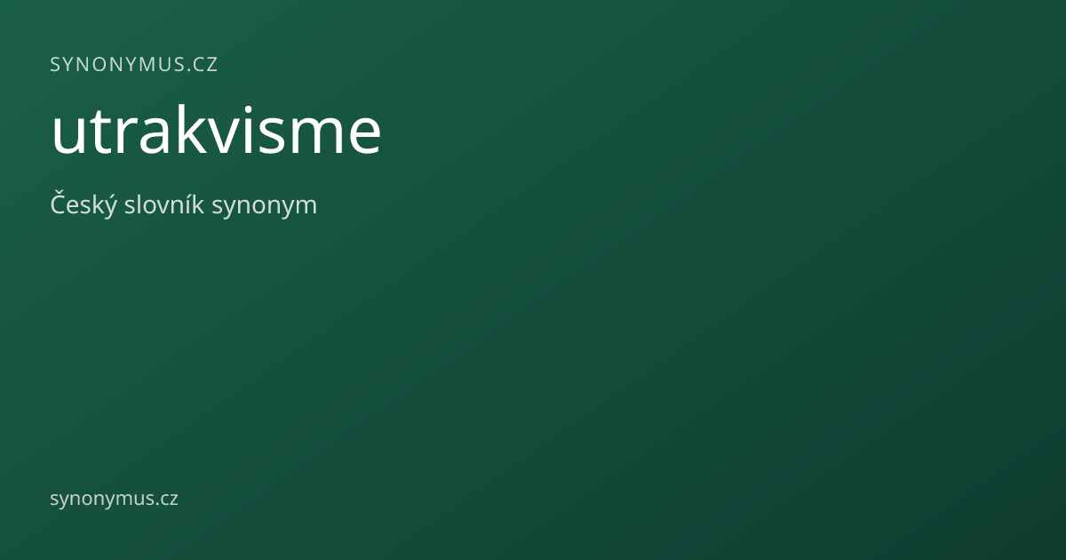 Náhled odkazu: utrakvisme