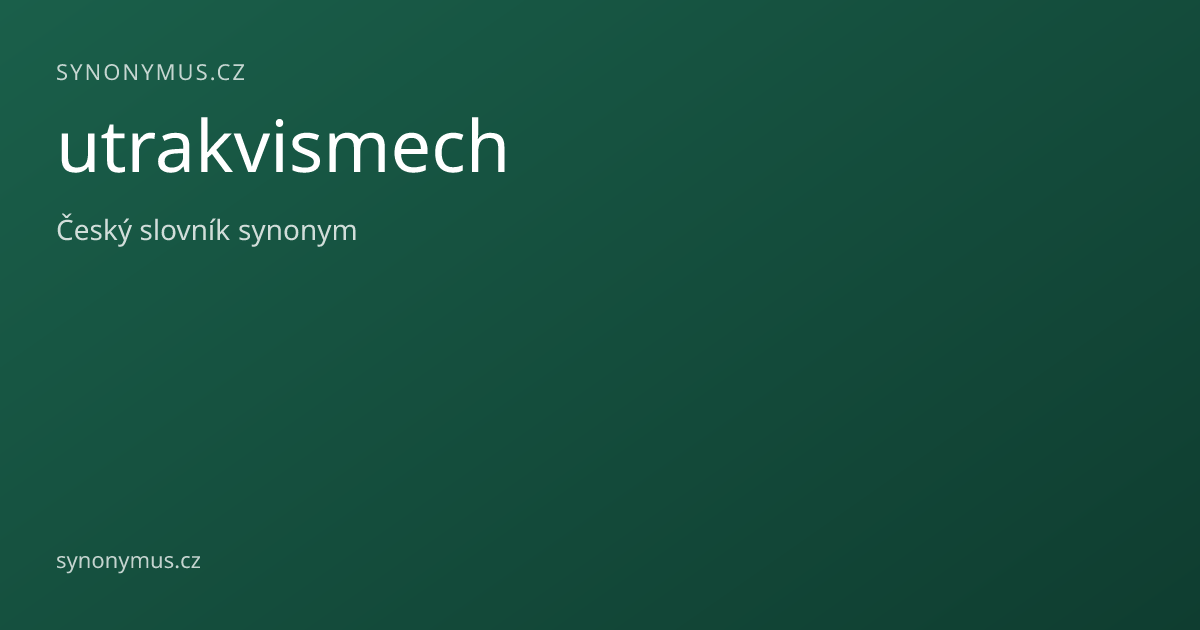 Náhled odkazu: utrakvismech
