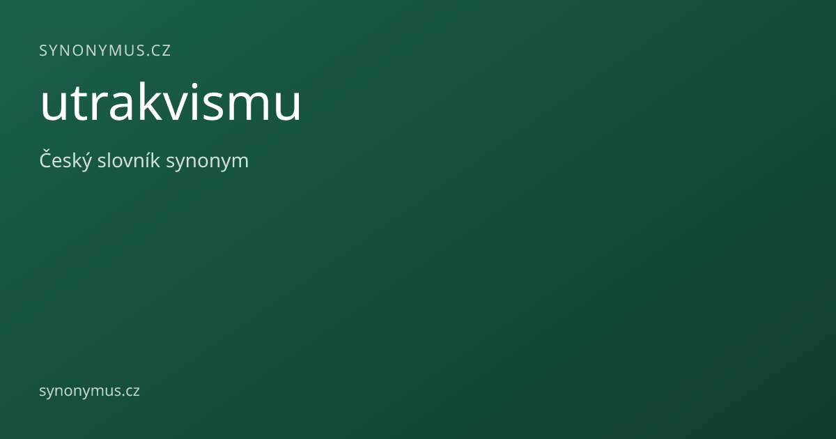 Náhled odkazu: utrakvismu