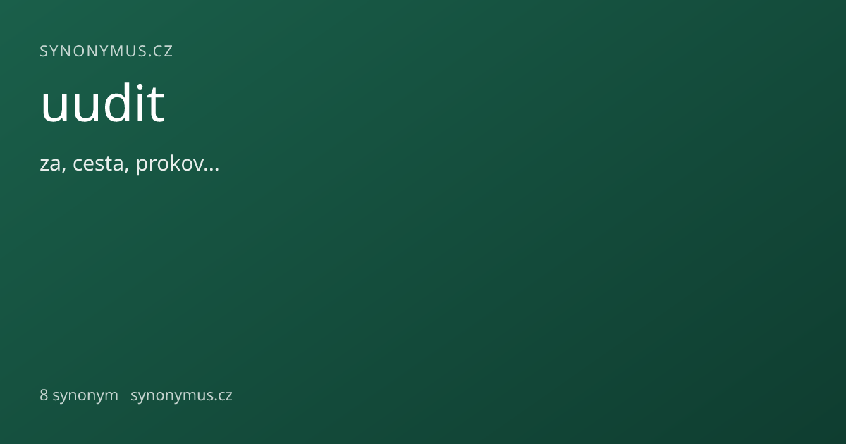 Náhled odkazu: uudit