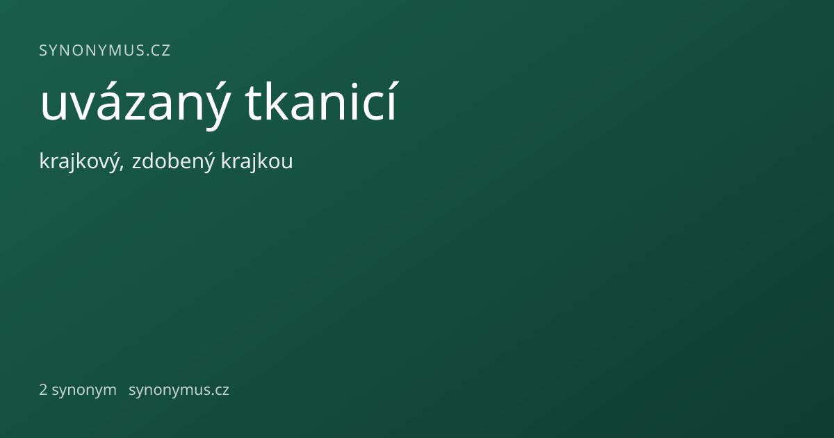 Náhled odkazu: uvázaný tkanicí