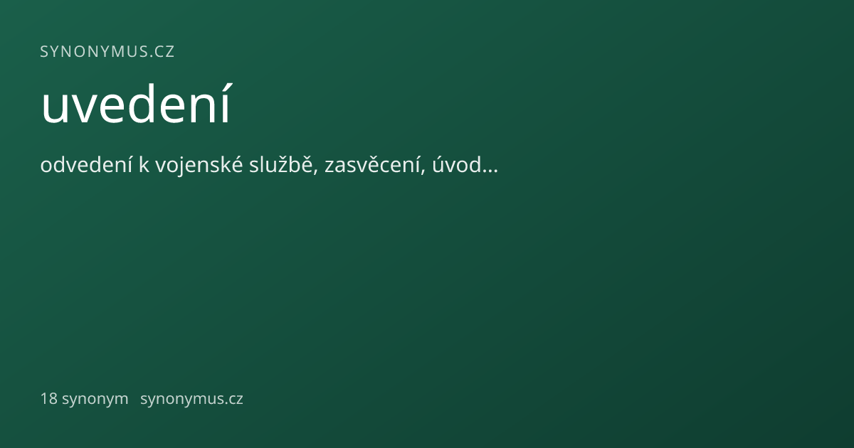 Náhled odkazu: uvedení