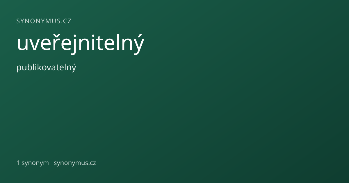 Náhled odkazu: uveřejnitelný
