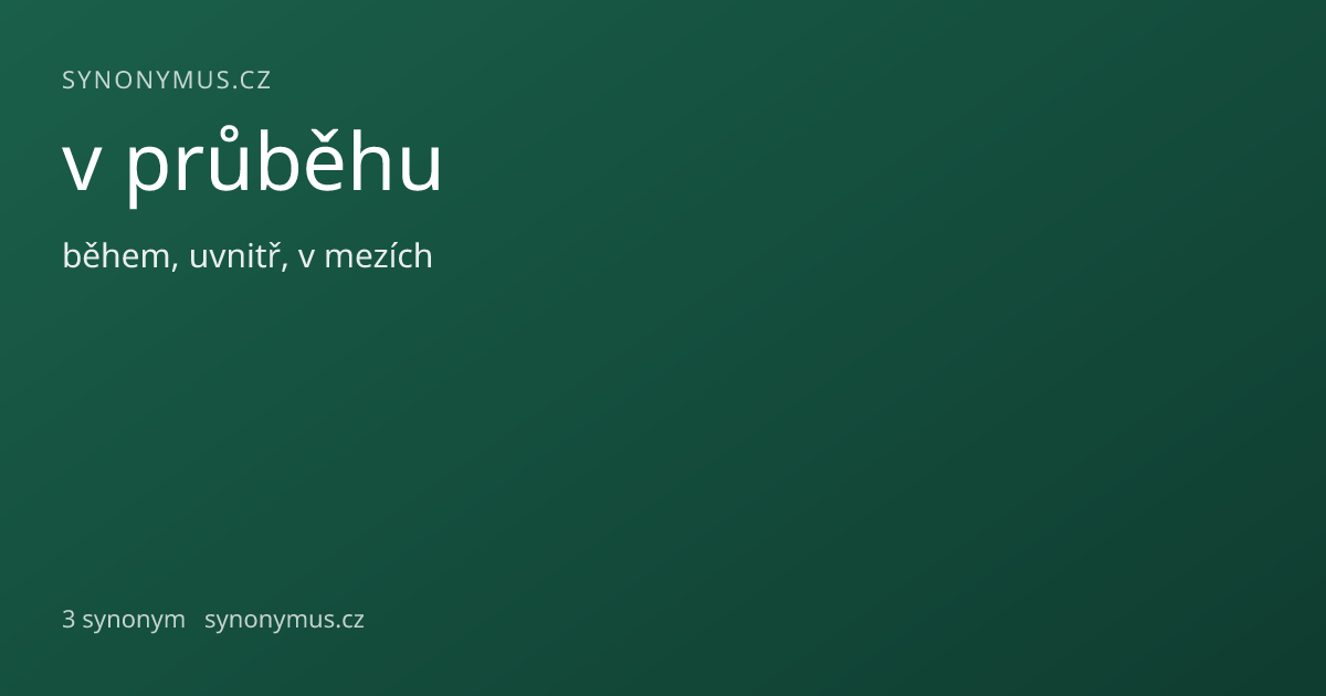 Náhled odkazu: v průběhu