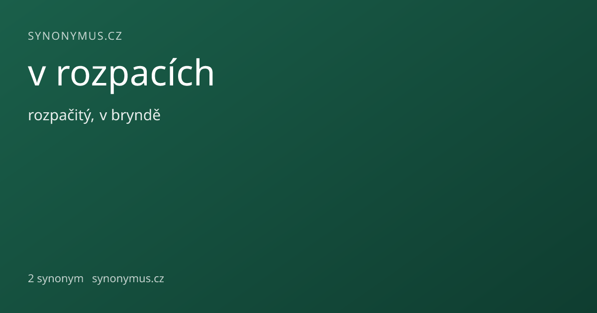 Náhled odkazu: v rozpacích