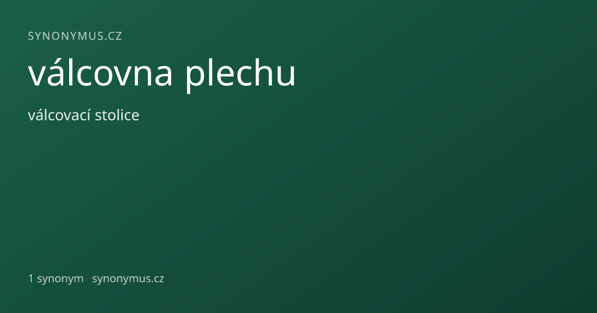 Náhled odkazu: válcovna plechu