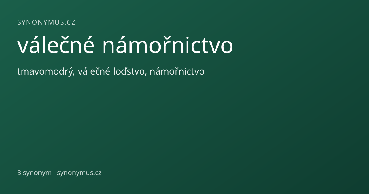 Náhled odkazu: válečné námořnictvo