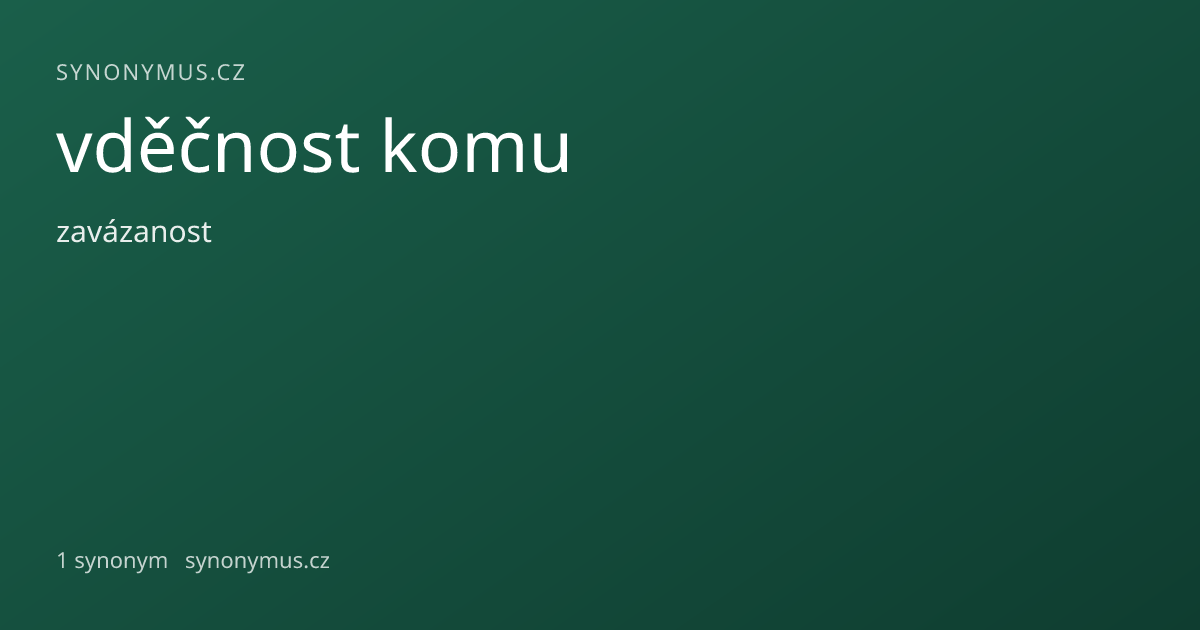 Náhled odkazu: vděčnost komu