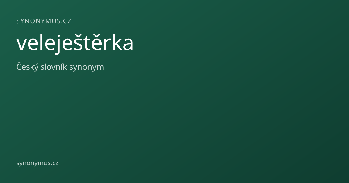 Náhled odkazu: veleještěrka
