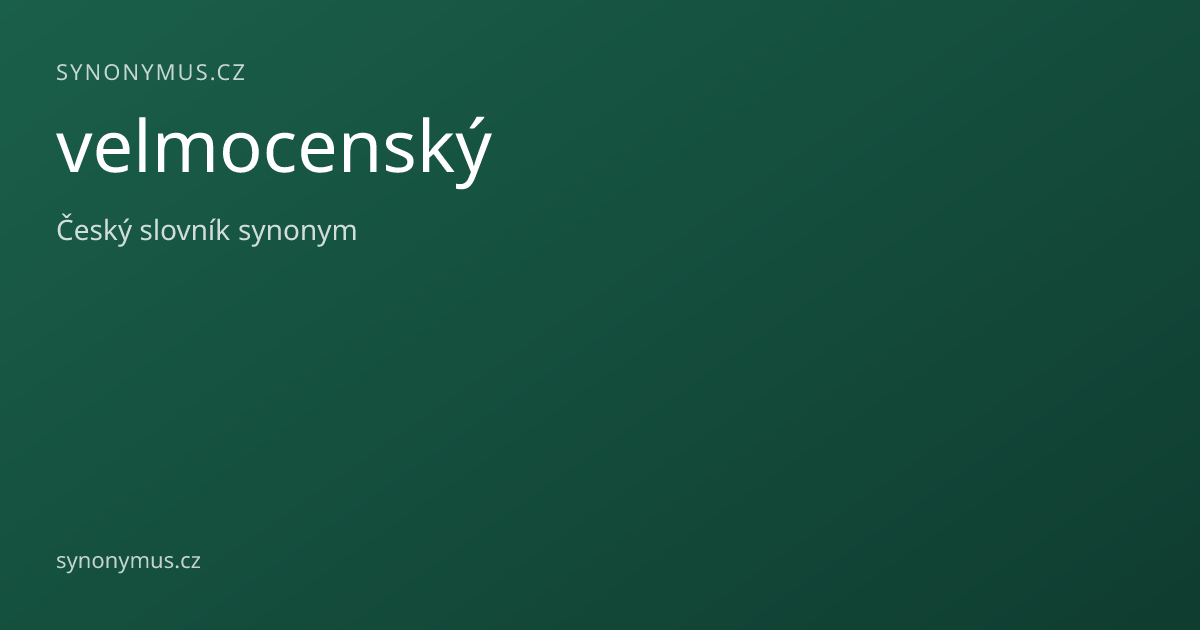 Náhled odkazu: velmocenský