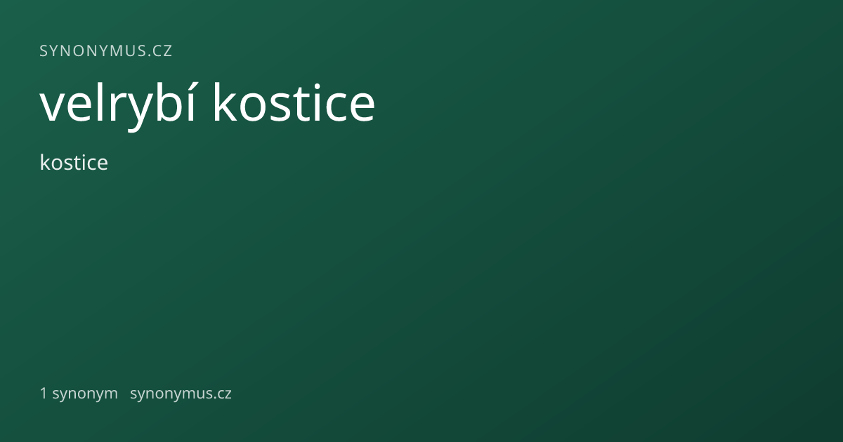 Náhled odkazu: velrybí kostice