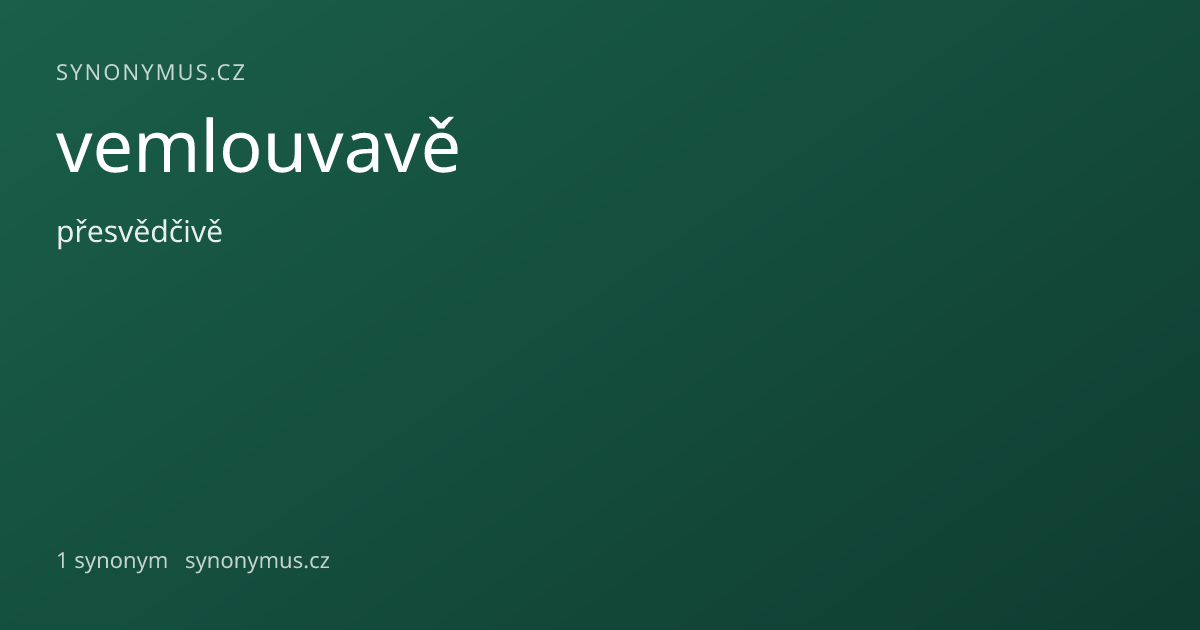 Náhled odkazu: vemlouvavě