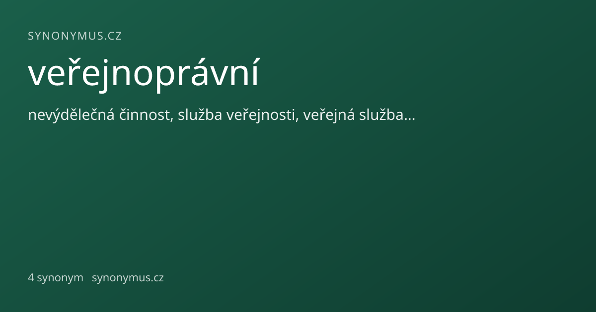 Náhled odkazu: veřejnoprávní