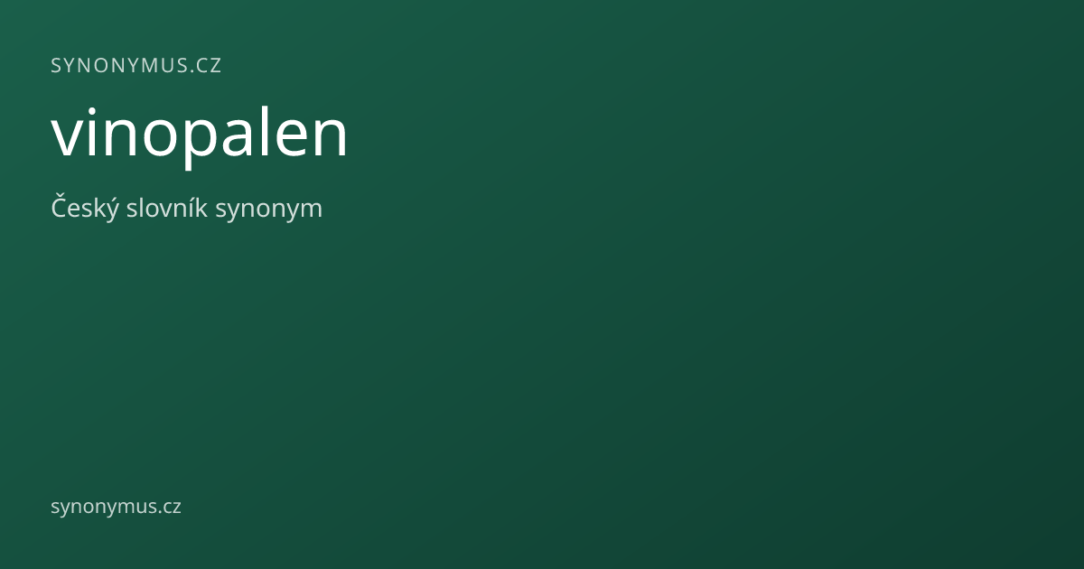 Náhled odkazu: vinopalen