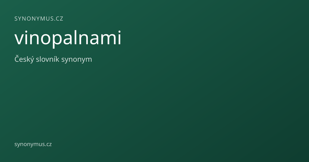 Náhled odkazu: vinopalnami
